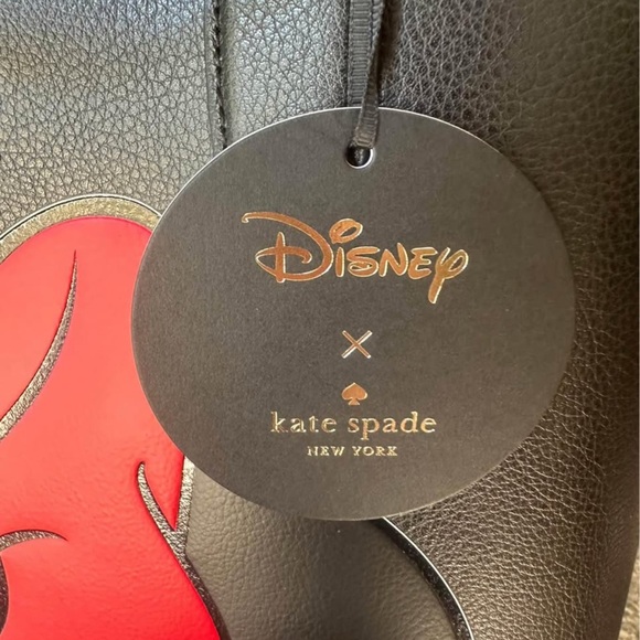 🚫SOLD🚫✨💎NEW WITH TAGS✨💎 Reversible KATE SPADE X DISNEY Large Tote! - Picture 7 of 7